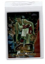 1997-98 Topps Chrome Topps 40 Atlanta Hawks Basketball Card #T24 Dikembe Mutombo - £1.55 GBP