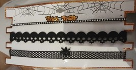 Trick Or TREAT halloween Themed Set Of 3 Choker Kids Necklace Set. New - £6.25 GBP
