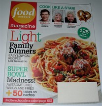 FOOD NETWORK MAGAZINE January / February 2011 Like New! - $5.99