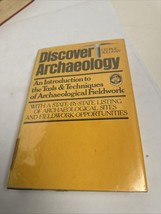 Discover Archaeology By George Sullivan - Hardcover First Edition 1980 Vintage - £13.13 GBP