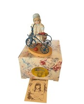 Jan Hagara signed figurine vtg limited edition vtg porcelain doll NIB box Trike - £23.35 GBP