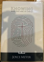 Knowing Who You Are In Christ Joyce Meyer AUDIO CD 4 Disc Set + Bonus DVD - $11.16