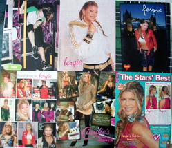 FERGIE ~ 15 Color Clippings, Articles, PIN-UPS, Black Eyed Peas Poster 2006-2009 - £5.99 GBP