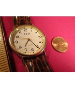 Working ANALOG Wrist Watch LTD Quartz [j21g] - $8.64