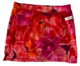 NWT Talbots Plus Pink, Orange, Purple Knit Skort Size 2X - €36,63 EUR