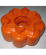 Vtg 70s Tupperware Cut a Shape Reversible Nesting Cookie Cutters Stackin... - £6.75 GBP