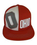 Ohio 2-Tone Adjustable Snapback Baseball Cap (Red) - £15.94 GBP