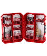 Milwaukee 48-32-4097 Shockwave Bit &amp; Drill Bit Kit w/ 60 Pcs - €37,86 EUR