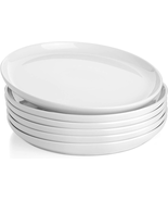 154.001 Porcelain round Dinner Plates - 10 Inch - Set of 6, White - $1,945.80 MXN