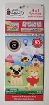 Colorforms 4 in 1 Valentine Build-A-Scene Includes 80 Colorforms - £6.30 GBP