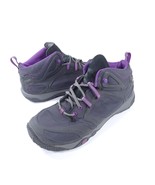 Merrell Womens PROTERRA Mid Gore-tex J48128 Black Purple Hiking Size 10 - $418.31 MXN