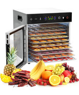 10-Tray Food Dehydrator – 600W Adjustable Temperature (86°F-194°F) &amp; Dig... - €489,03 EUR