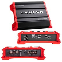Crunch Ground Pounder 2 X 325 @ 4 Ohms 2 X 750 @ 2 Ohms 1 X 1500 Watts @... - $95.58