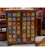 bar cabinet Moroccan Adjustable Bar Counter, Bar Trolly, Barware Storage... - $4,160.83 CAD