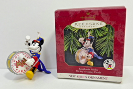 1997 Hallmark Ornament - Bandleader Mickey from Mickey&#39;s Holiday Parade QXD4022 - £7.18 GBP