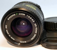 Ricoh Rikenon 35-70mm f3.4-4.5 PK Pentax Lens w fungus inside as is for parts - $37.36