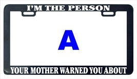 I&#39;m the person funny humor license plate frame - £4.69 GBP
