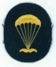 CIRCA 1960-1967, DDR, NVA, PARA, ENLISTED SLEEVE PATCH, PARACHUTIST, SCUBA - $559.19 MXN