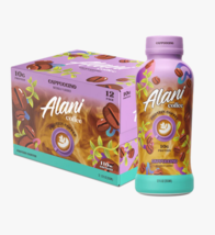 Cappuccino Alani Nu Protein Coffee 12 fl oz Bottles (12 Pack) - £31.89 GBP