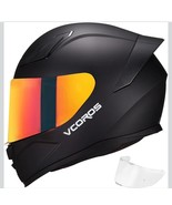 VCOROS Motorcycle Full Face Helmet Sz XL  for Unisex-Adults DOT Approved... - $1,025.24 MXN