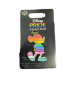 Disney Parks Pin Rainbow Classic Mickey Mouse Pose Pride Collection LGBT... - £11.22 GBP