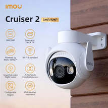 IMOU Cruiser 2 Outdoor Security Camera 3MP 5MP - Human &amp; Vehicle Detection with  - £54.75 GBP+