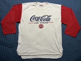 Vintage Coke Coca Cola Las Vegas T Shirt X Large Single Stitch Made in USA - £15.64 GBP