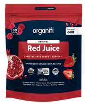 Organic Red Juice Superfood Powder with Acai &amp; Cordyceps (30 Servings) - $94.99