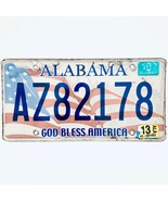 2013 United States Alabama Lee County Passenger License Plate AZ82178 - €14,27 EUR