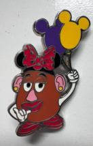 Disney Pin 2009 Mrs. Potato Head Purple Yellow Balloons Toy Story - $12.86