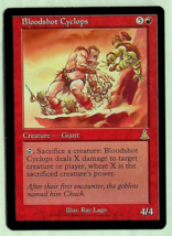 Bloodshot Cyclops - Urza&#39;s Destiny - 1999 - Magic the Gathering - £1.17 GBP