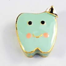 Babys First Tooth Cristiani Enamel Trinket Keepsake Box Boy Blue Gold Small New - £15.51 GBP