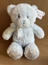 VGC w tags Baby GUND My First Teddy Bear Blue 10  Inch Plush Stuffed Animal - £8.52 GBP