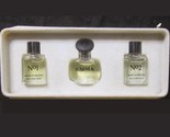 Vintage Laura Ashley Perfume Mini Sample set No 1 EMMA No 2 Bottle Franc... - $98.95