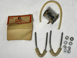 6 NOS Vintage Kap-Pak Fuel Tank and mounts V100 Wedge Tank 1&quot; 1/4 oz Cap... - $19.80