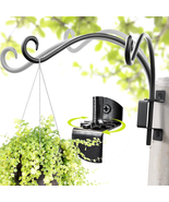 Qiang Ni Swivel Plant Hanger Bracket: 12-Inch Bird Feeder Hanger for Out... - £23.50 GBP