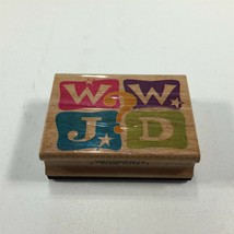 Stampcraft WWJD Theme Rubber Stamp 440H13 - £7.06 GBP