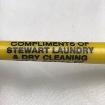 Stewart Laundry Dry Clean Salina Kansas Advertising Pen Pencil Vintage - $12.85