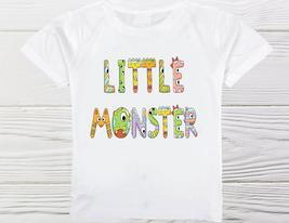 Little Monster shirt-  Monster shirt - Toddler Monster shirt Boys monster shirt - £11.94 GBP