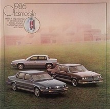 1986 Oldsmobile CUTLASS SUPREME CIERA CALAIS brochure catalog 1st Edition - $8.00