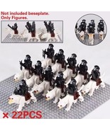 Lot 22 Pcs Riders of Wargs Elves Orcs Dwarves Knight Army LOTR Minifigur... - $24.99