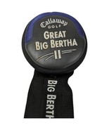 Great Big Bertha 2 Driver Head Cover Callaway Black  Golf Club Vtg - $21.78