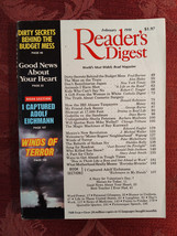 Readers Digest Magazine February 1991 Alex Haley Jack Benny George Burns - £12.72 GBP