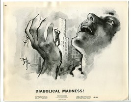 The EXECUTIONERS-1960-8 X 10 STILL-DOCUMENTARY-DIABOLICAL MADNESS-DRAWING-vg - $32.30