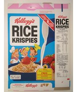 Unused 1979 MT Cereal Box KELLOGG'S Rice Krispies CALENDAR OFFER [G10a] - £46.76 GBP