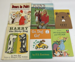 Children&#39;s Book Lot of 6 Go Dog Go! Judy&#39;s Pony Harry the Dirty Dog Keep Trying - £14.23 GBP
