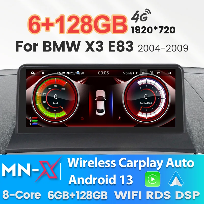 2Din Autoradio Stereo for BMW X3 E83 2003 - 2010 Original Car Without Screen - £308.33 GBP+