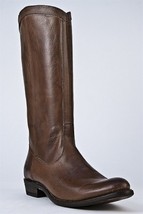 Frye RIDER PULL ON Leather Fashion Mid-Calf Boots #77359 Cognac Women Ri... - $279.99