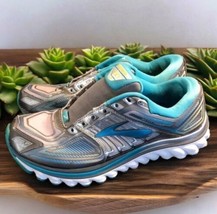 Brooks G13 super DNA running shoes Women’s Size 7.5 Aqua Silver - $28.21