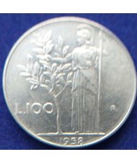 Vintage Italy 1958 coin 100 lire, Italian Republic. A very rare coin. - $1,681.75 MXN